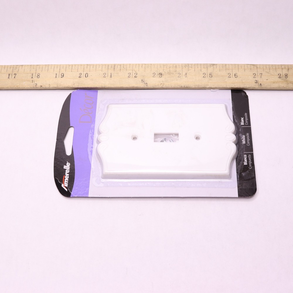 Amerelle Single Toggle White 39TW
