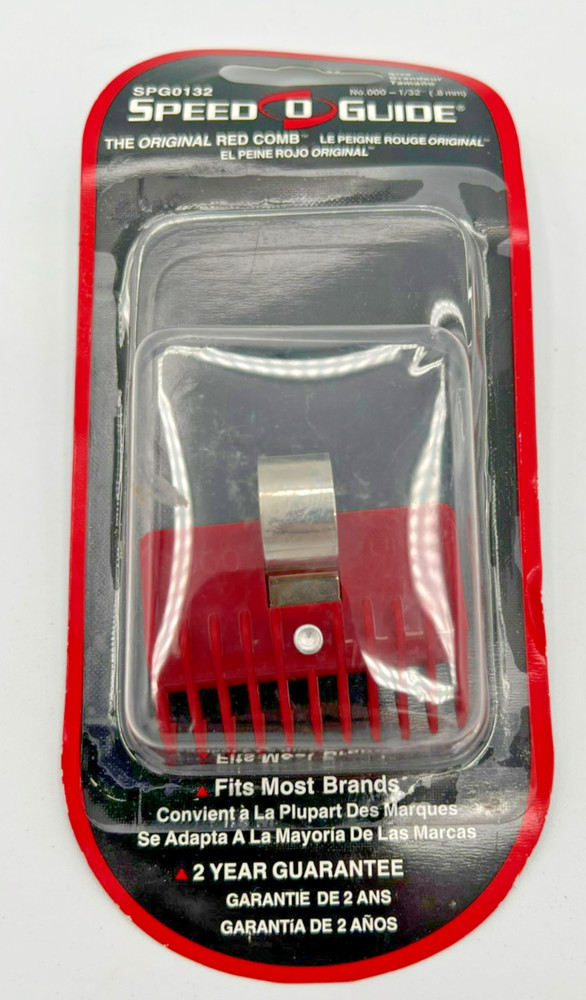 SPEED O GUIDE Universal Attachment Comb Guards Size OOO, 1/32"