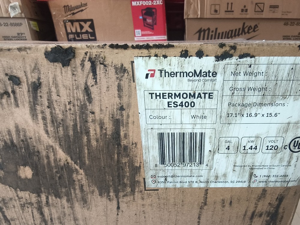 ThermoMate ES400 4.0 Gal Mini Tank Point-of-Use Electric Water Heater 120V White