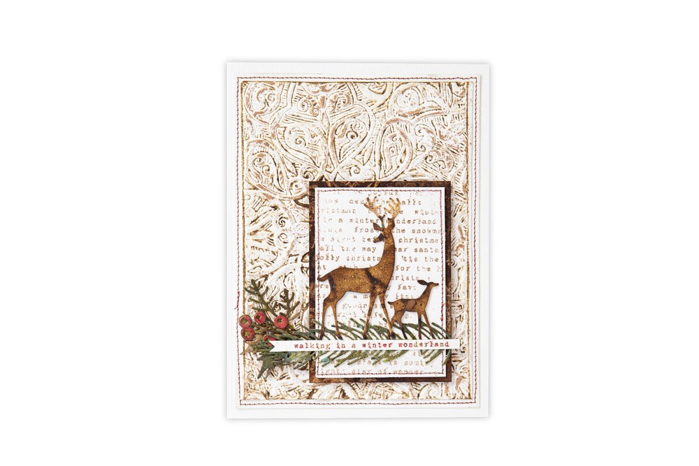 Sizzix Thinlits Darling Deer #664968 4pk set by Tim Holtz-NEW!!