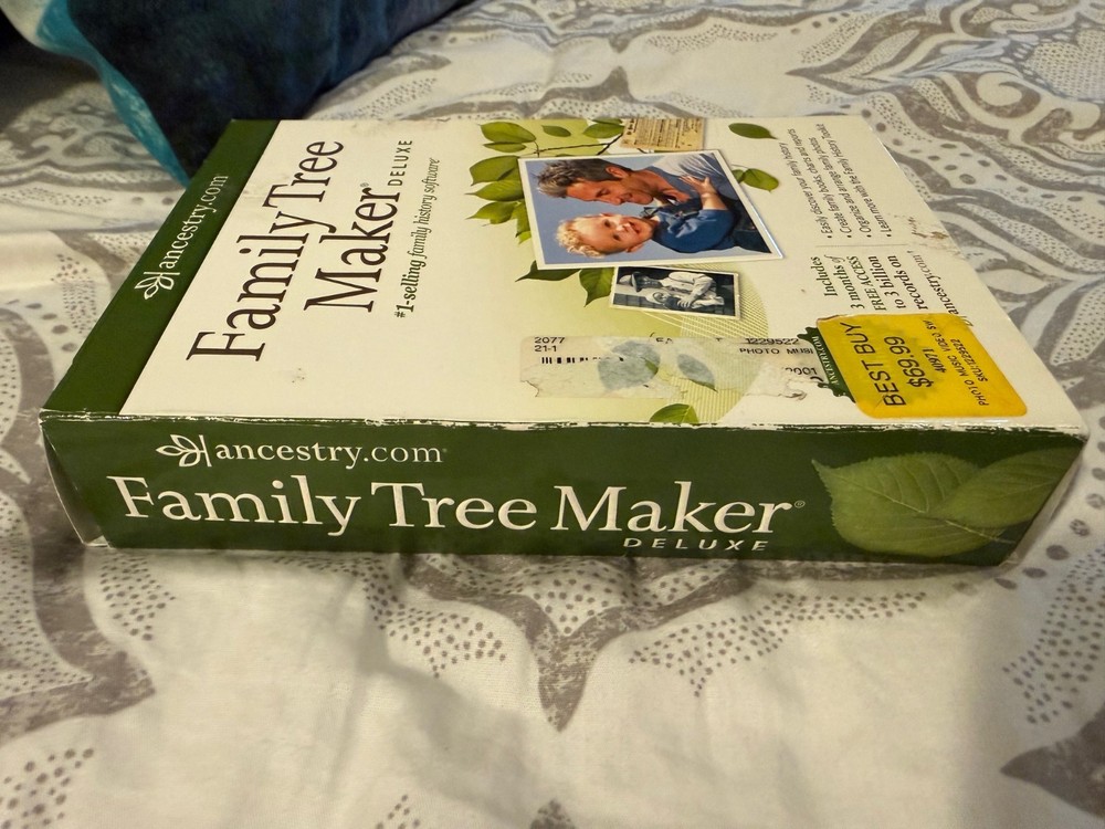 Family tree maker 11, installation disk with Companion Guide & Reference Library