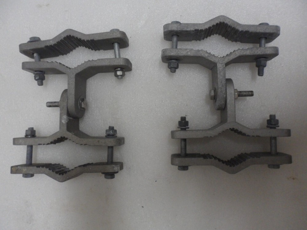2- M-TOW-D Double Pipe to Pipe Standoff Tower Mounts