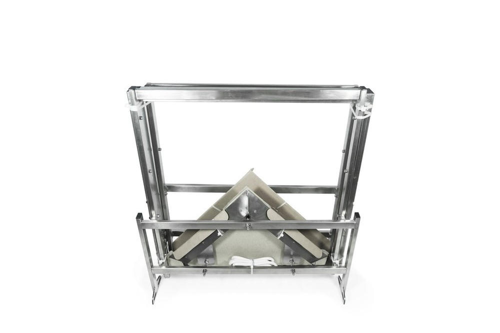Varomorus 12V Double-Knife Frame Uncapping Machine with Hopper Stainless Steel