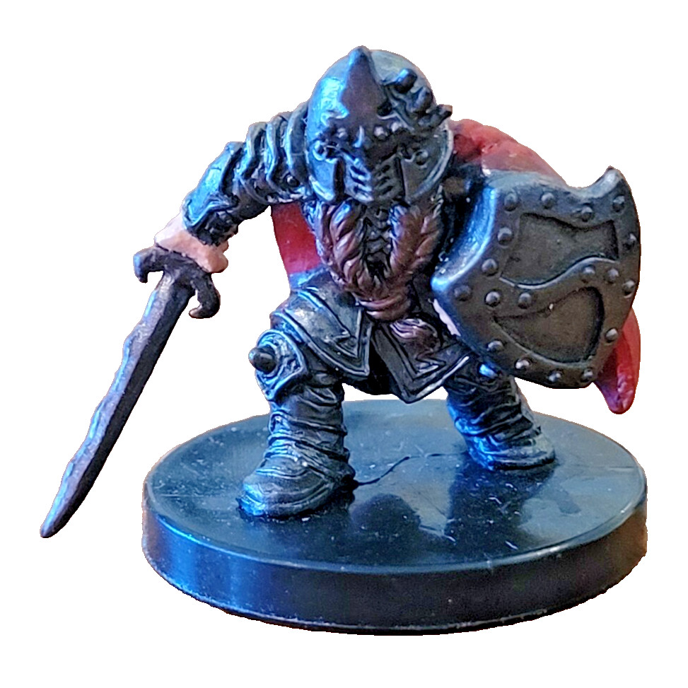 Dwarf Mercenary - Angelfire # 31 C - D&D Miniatures - Includes stat card.