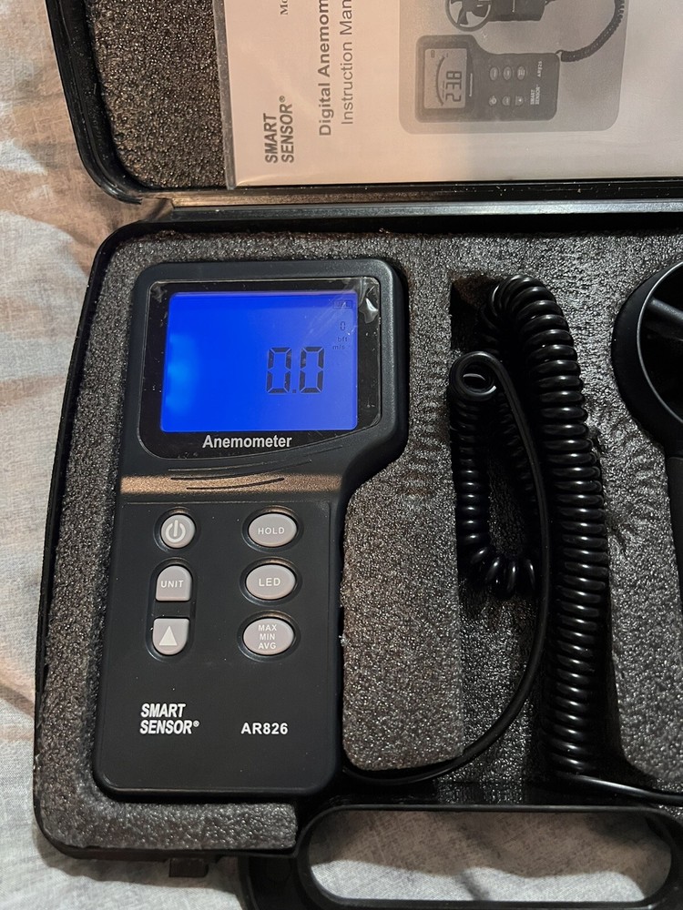 smart sensor digital Anemometer Ar826