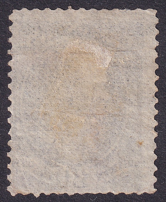 US Scott 154, 1870 Hamilton, 30c black, UNUSED NG