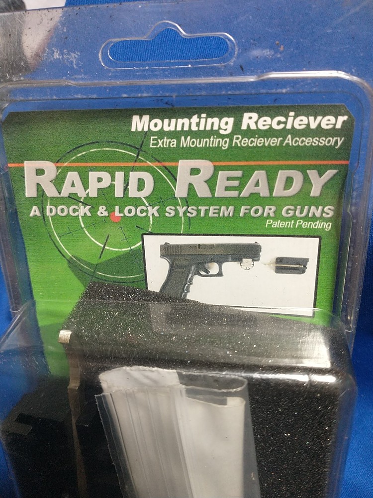 RAPID READY DOCK & LOCK SYSTEM FOR GUNS MOUNTING RECEIVER TRINITY HANDGUN NOS