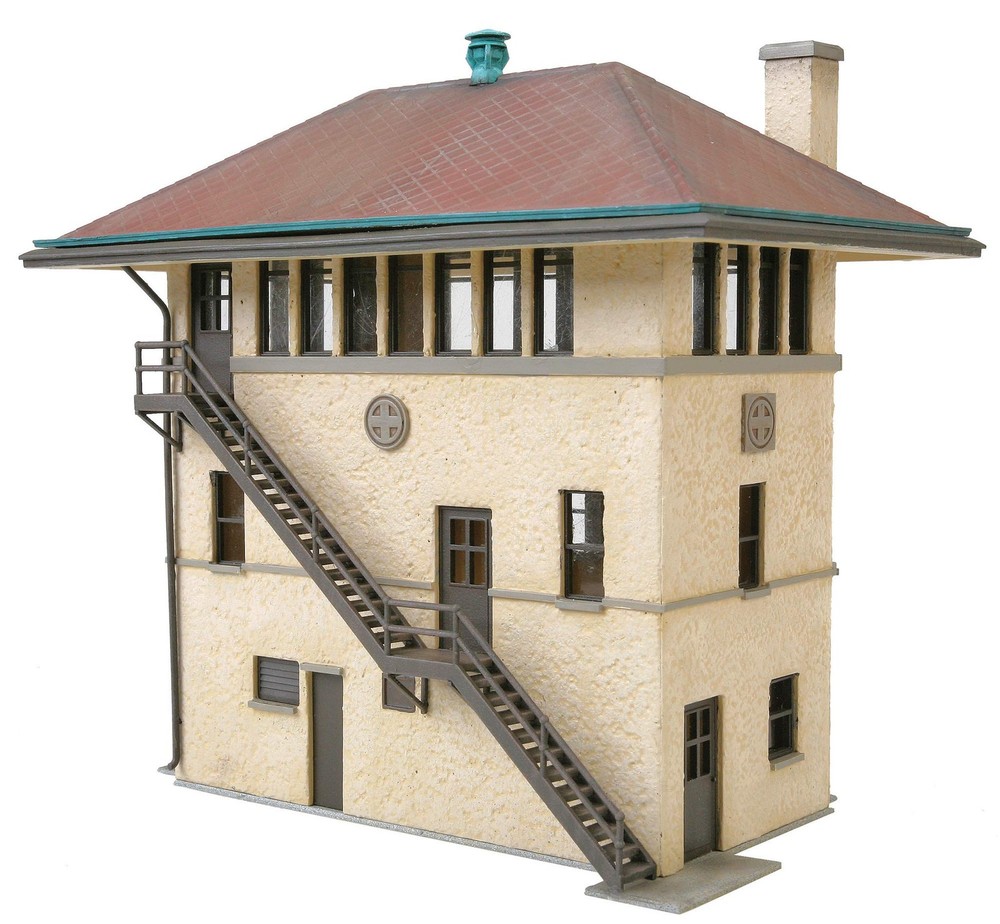 Walthers Cornerstone HO Scale ATSF Interlocking Tower Structure Kit
