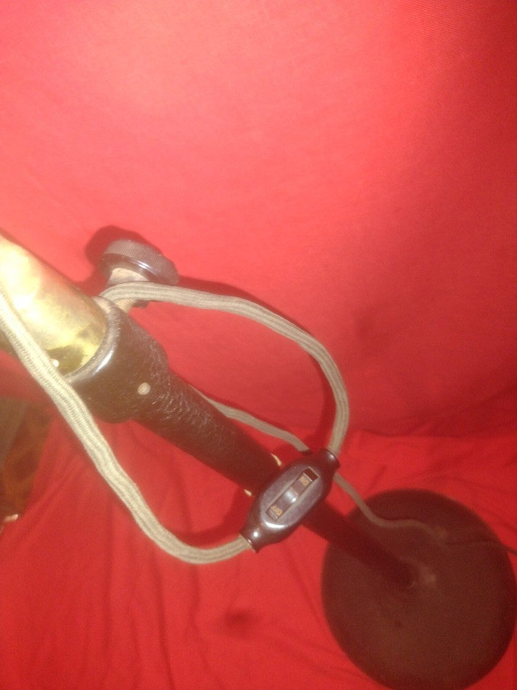 Vintage Prometheus Industrial Floor Lamp.