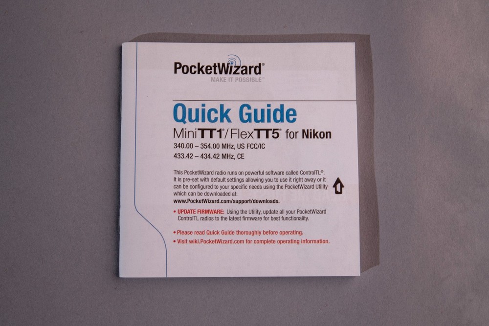 PocketWizard Flex TT5 Transceiver for Nikon