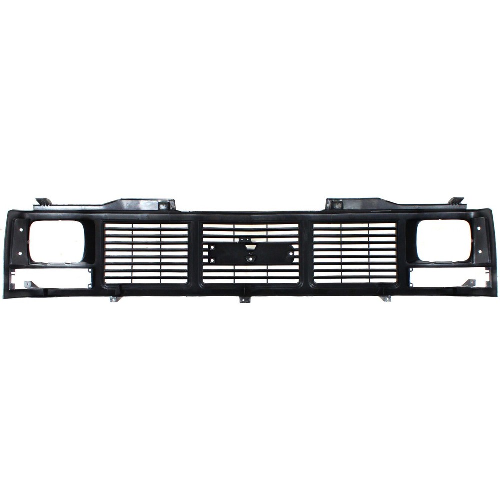 Grille For 88-99 GMC K1500 C1500 Silver Plastic