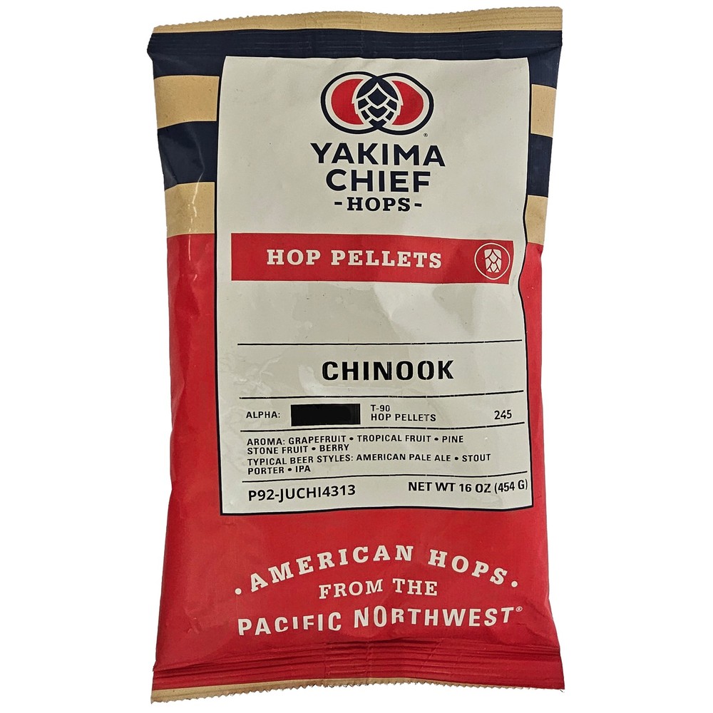 Chinook Hop Pellets 1 lb bag for Home Brew Beer Making