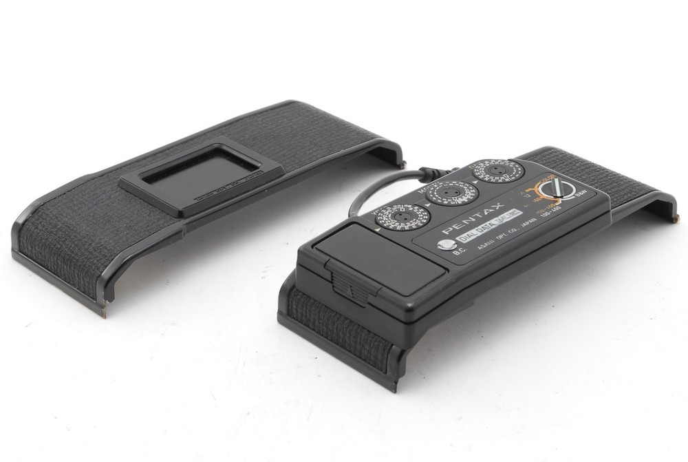*NEAR MINT IN BOX* Pentax Dial Data Back & Regular Back Door Set For Pentax Me