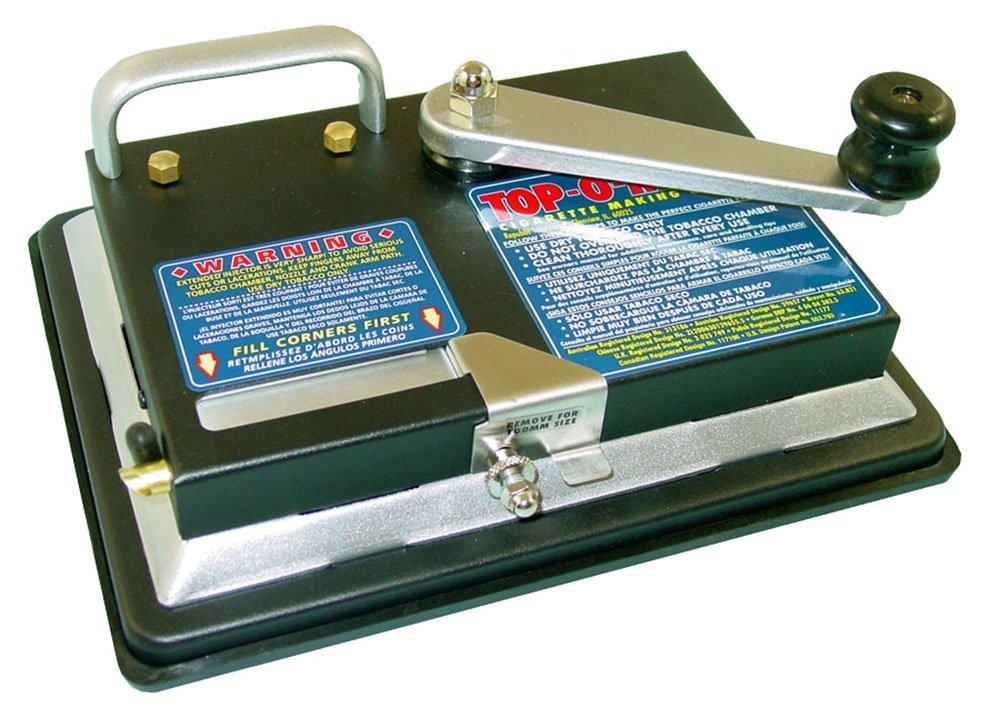 "Portable Cigarette Rolling Machine - Easy to Use, Adjustable Thickness, Compact