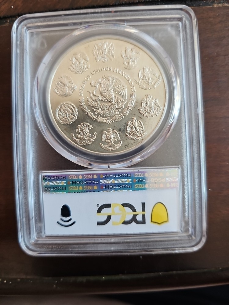 2004 Libertad Pcgs Ms65 Silver Mexico