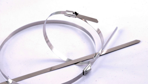 20PC 23" STAINLESS STEEL ZIP TIE CABLE STRAP BAND CLAMP EXHAUST PIPE HEADER WRAP