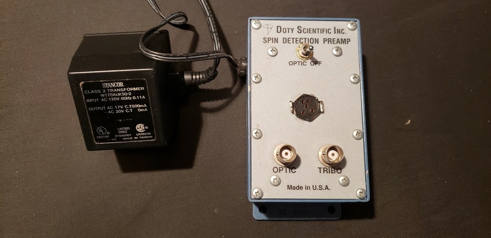 Doty Scientific Spin Detection Preamp for NMR System w/ AC Adapter