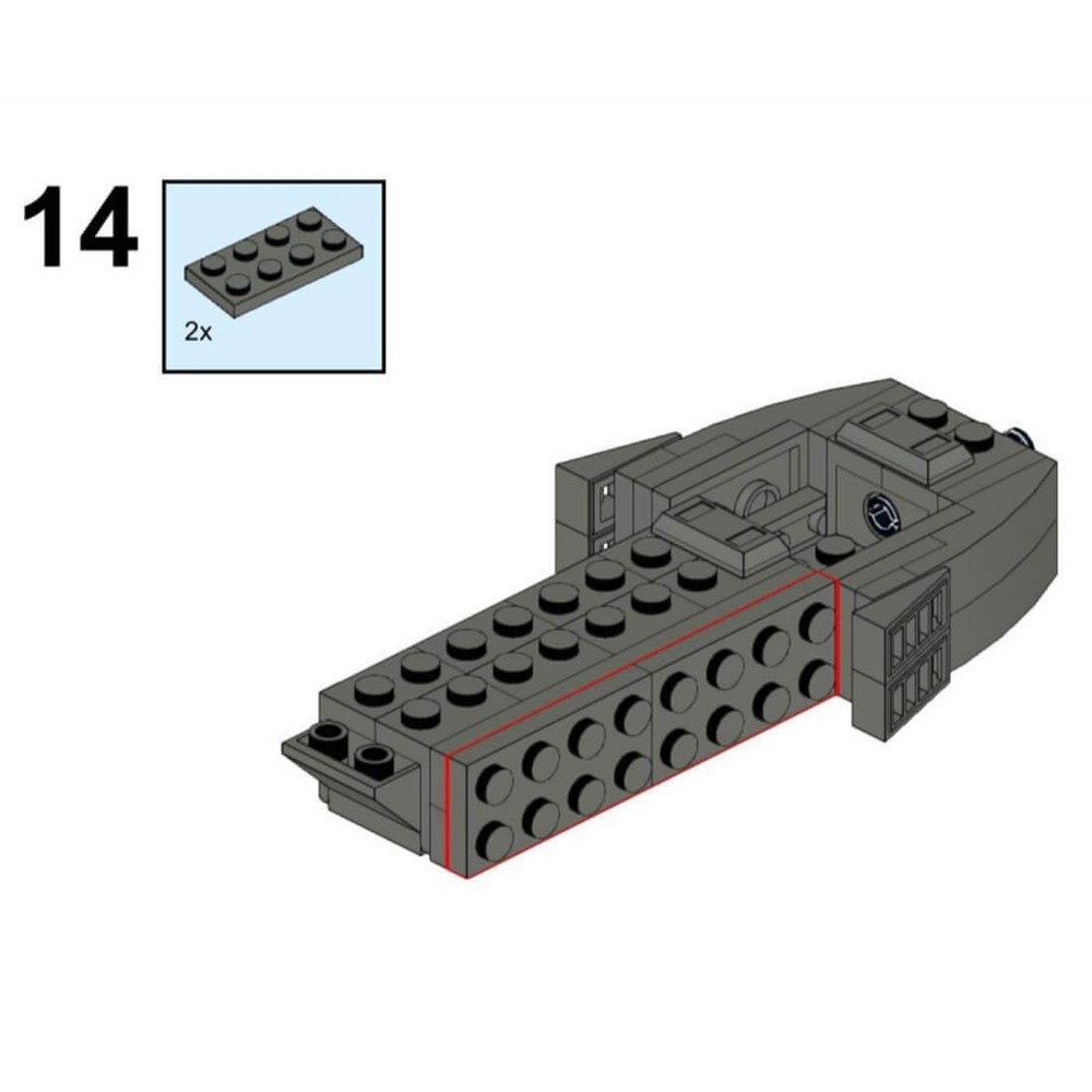 Compatible Wraith-Dart Space Wars Ship Sci-Fi Spacecraft Model 242 Bricks