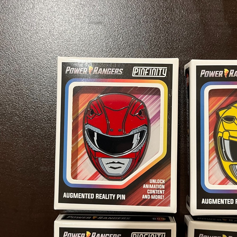 Pinfinity Power Rangers Complete Pin Set