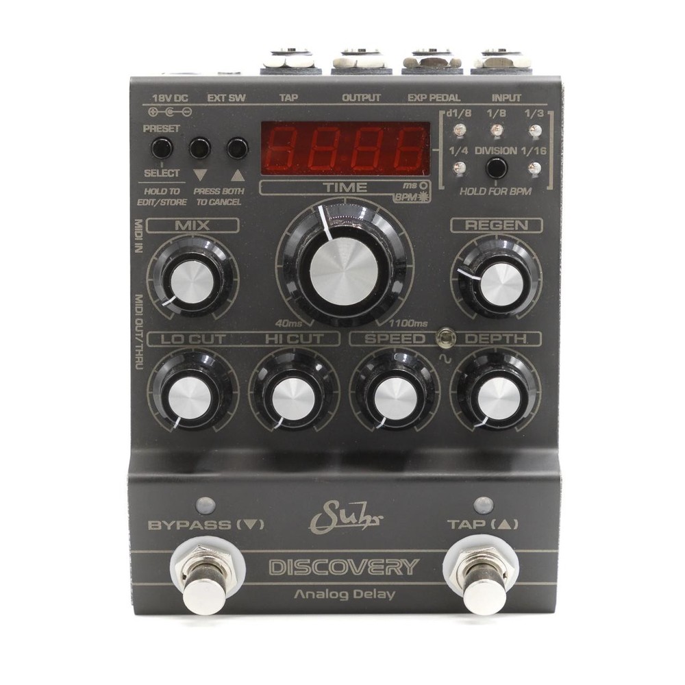 Suhr Dark Discovery Analog Delay Pedal