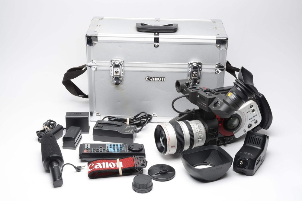 Canon XL-1 Deluxe Bundle, lens, flash, remote, mic., 3batts, AC/DC, case, Works