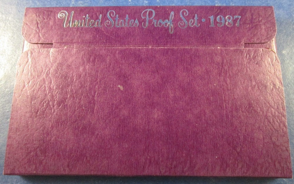 1987 Clad US Proof 5 Coin Set w/ OGP