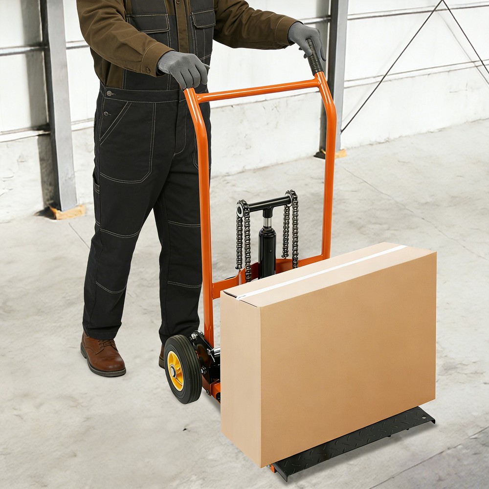 Lift Winch Stacker Adjustable Lift Stacker Hydraulic Material Lift Winch Stacker