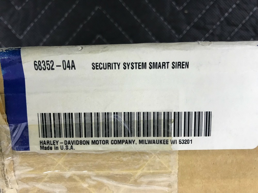 OEM Harley-Davidson Smart Siren Security System 68352-04A