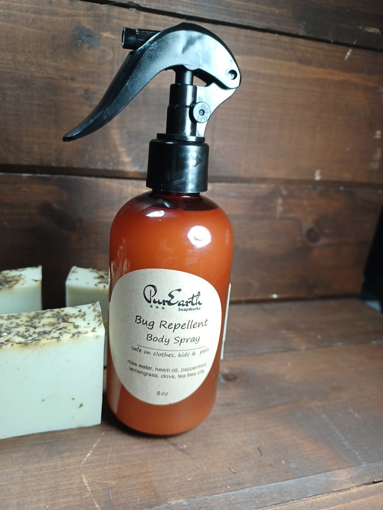 Bug Repellent soap bars & Spray Handmade