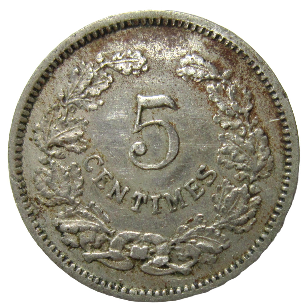 LUXEMBOURG. 5 CENTIMES, 1901.