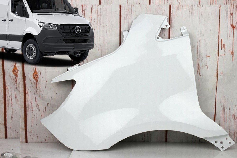 MERCEDES SPRINTER W907 2019-2024 LEFT DRIVER SIDE FENDER Arctic White