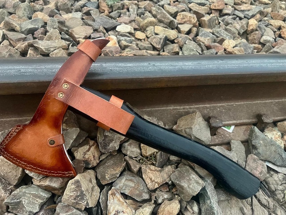 Custom Tomahawk Axe – Viking Handmade Carbon Steel Hatchet
