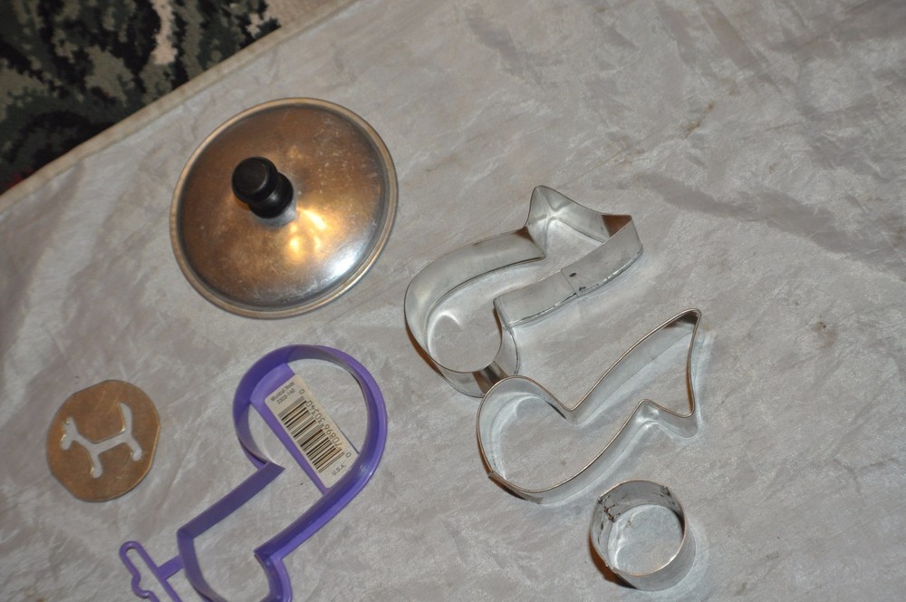 Vintage Tupperware Plastic Holiday Cookie Cutter Lot