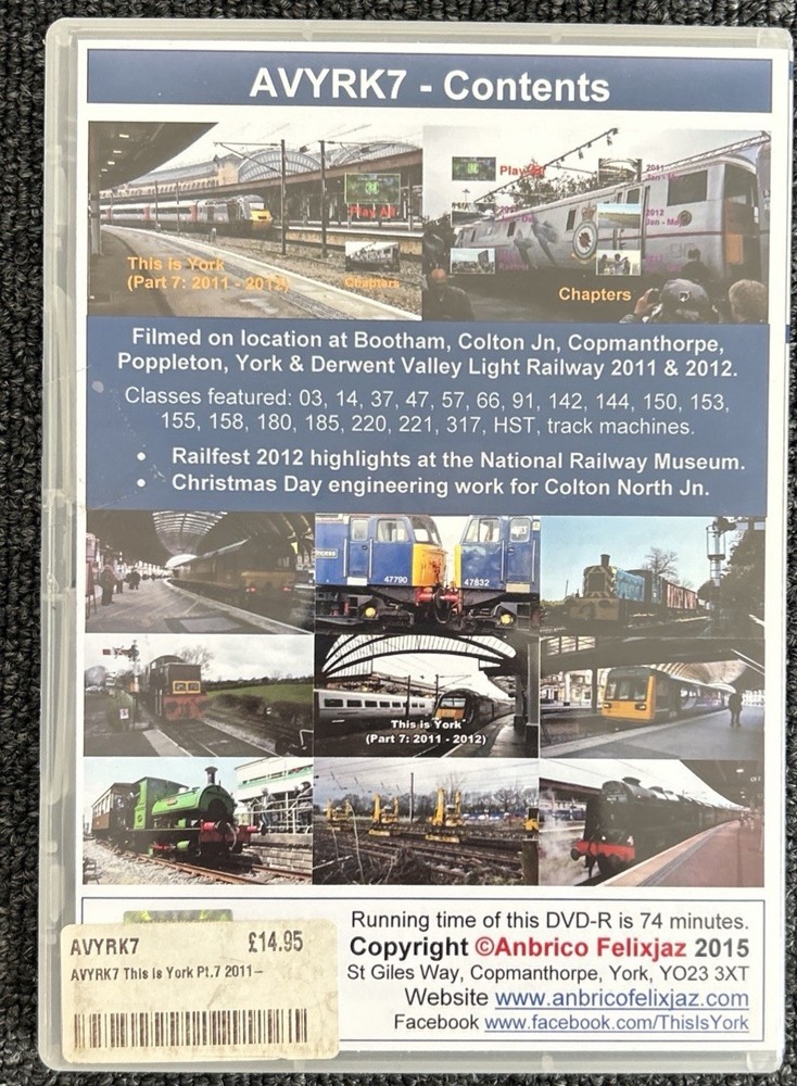 This Is YORK (Part 7 2011-2012 )DVD