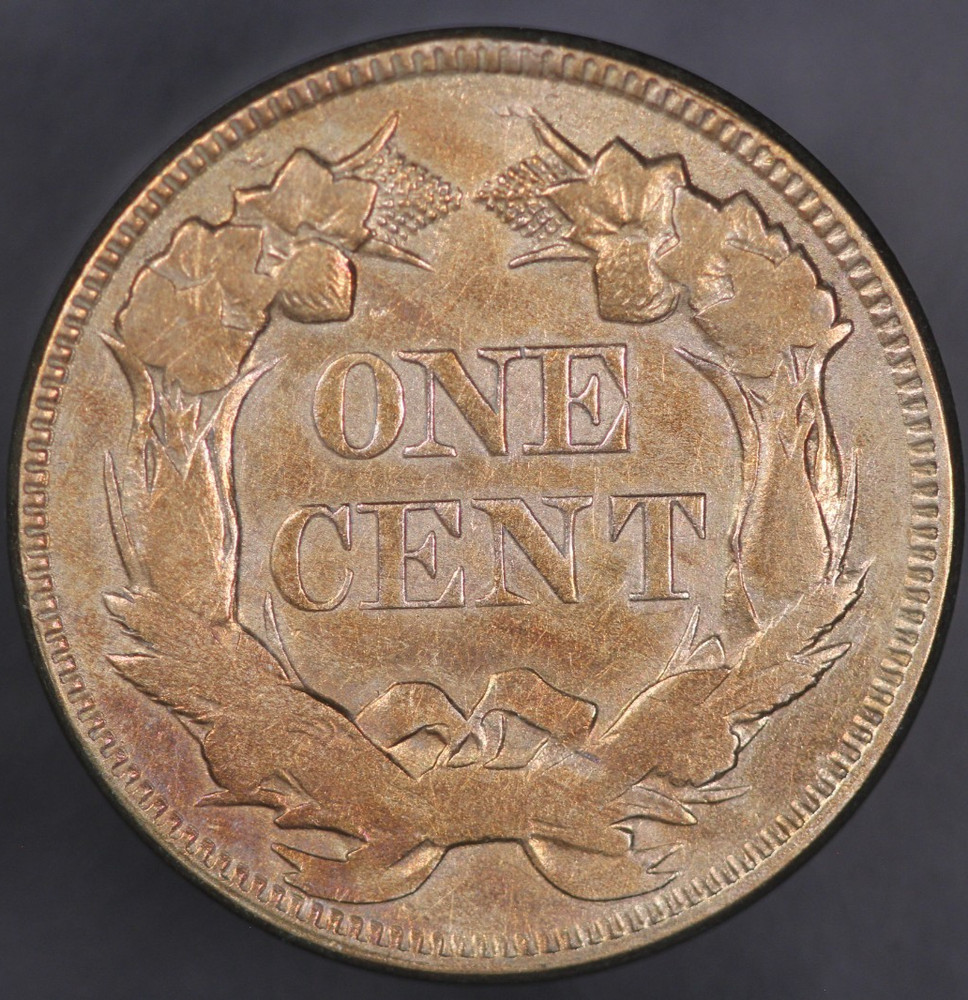 1857 FLYING EAGLE FROM AN OLD COLLECTION -LOT 9727