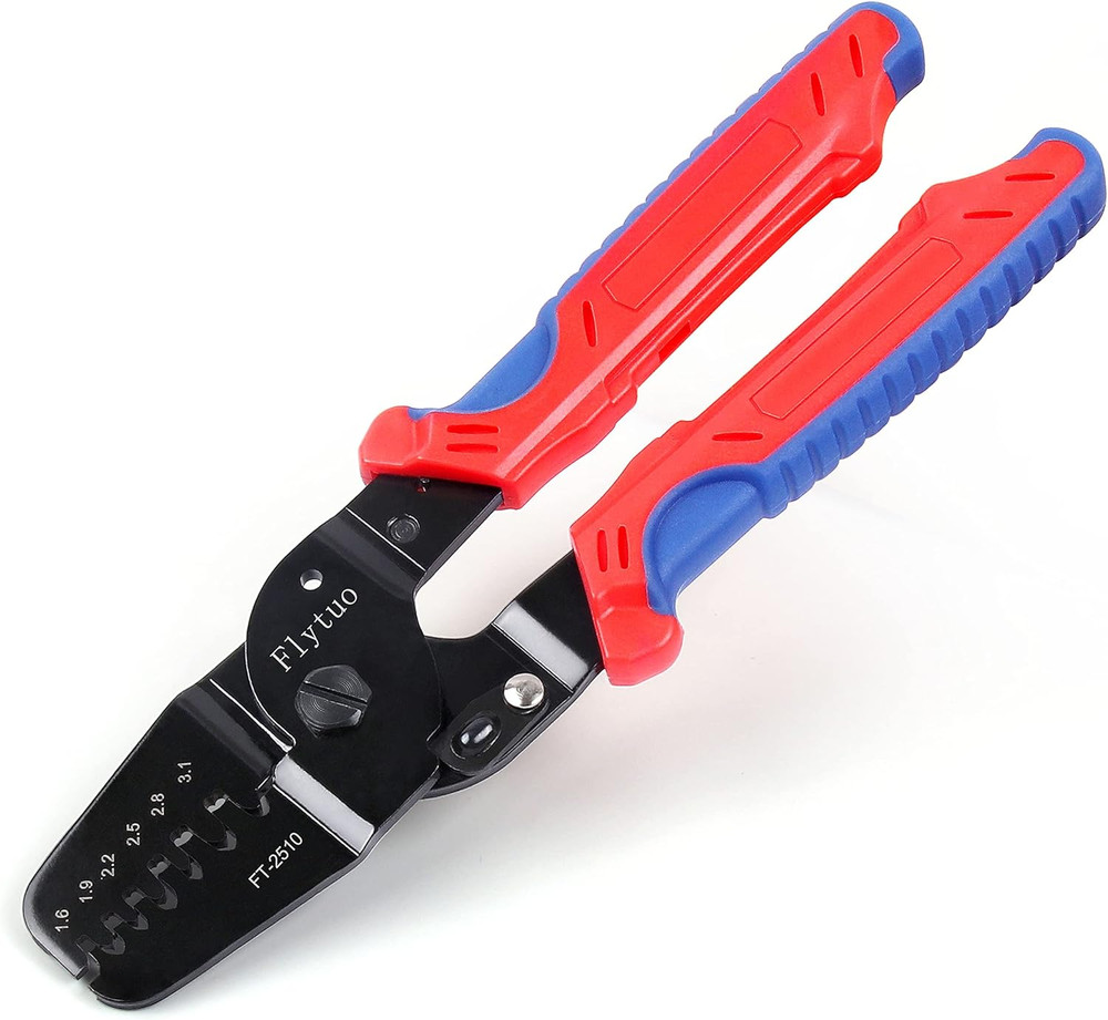 Wire Crimper and Micro Connector Crimper Works for JAM, Molex, Tyco, JST Termina