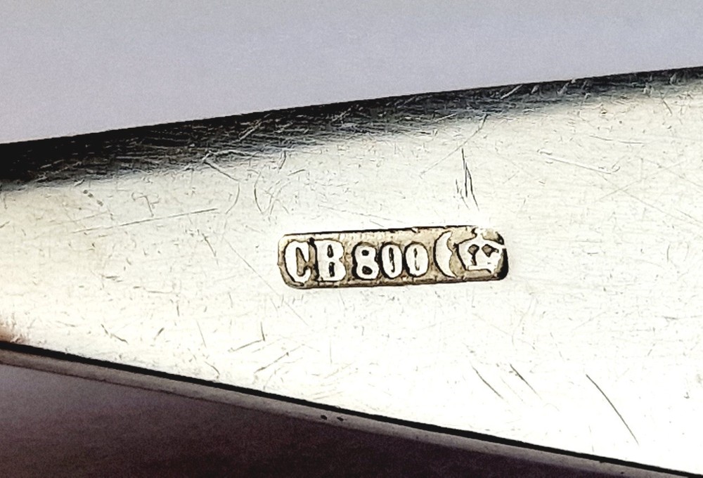 Antique Spoon 800 Silver Hand Engraved R1450