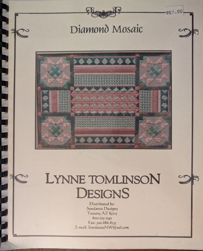 Lynn Tomlinson Designs Diamond Mosaic Needlepoint Pattern