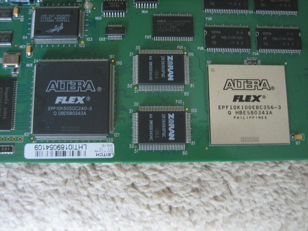 Leitch Digital Processing System 743-190 Rev12L DPS RealityBoard PCI Card ALTERA