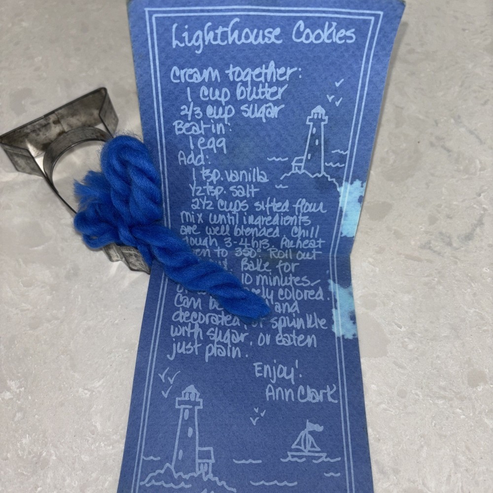 Lighthouse Cookie Cutter 4.5” Tall Mendon, Vermont