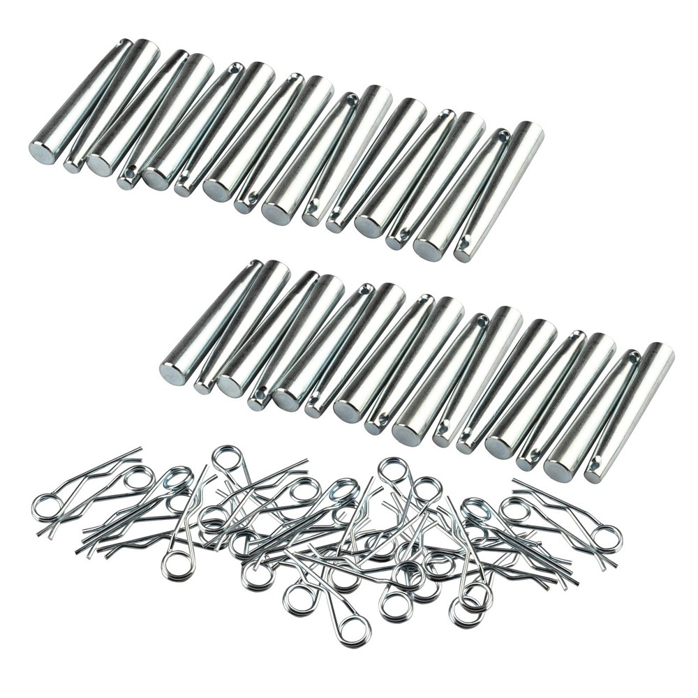 OTTFF 30 Sets Conical Coupler Pins with R-Clip, Stage Lights Truss Replace Ac...