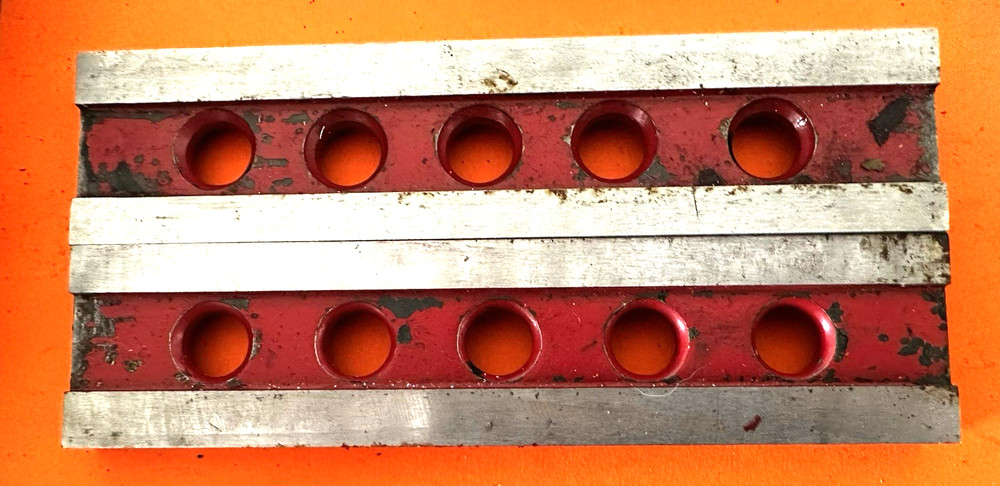 TWO Unbranded Vintage Steel Machinist Parallel Bars