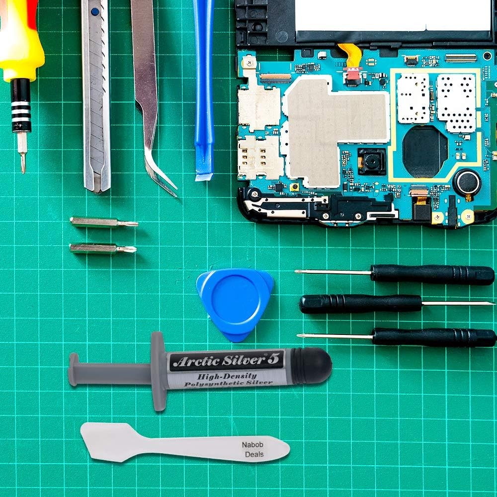 Thermal compound paste high density silver 3 point five gram