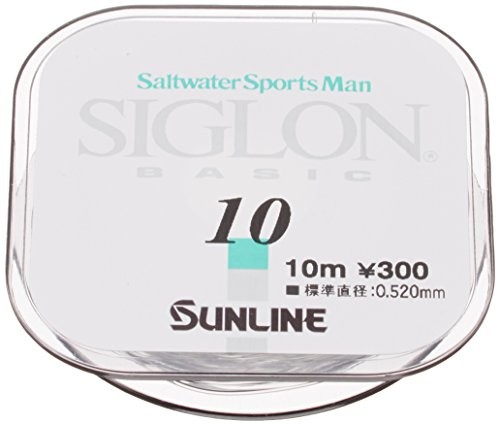 SUNLINE nylon line SIGLON basic 10m 10 No. natural clear 35lb