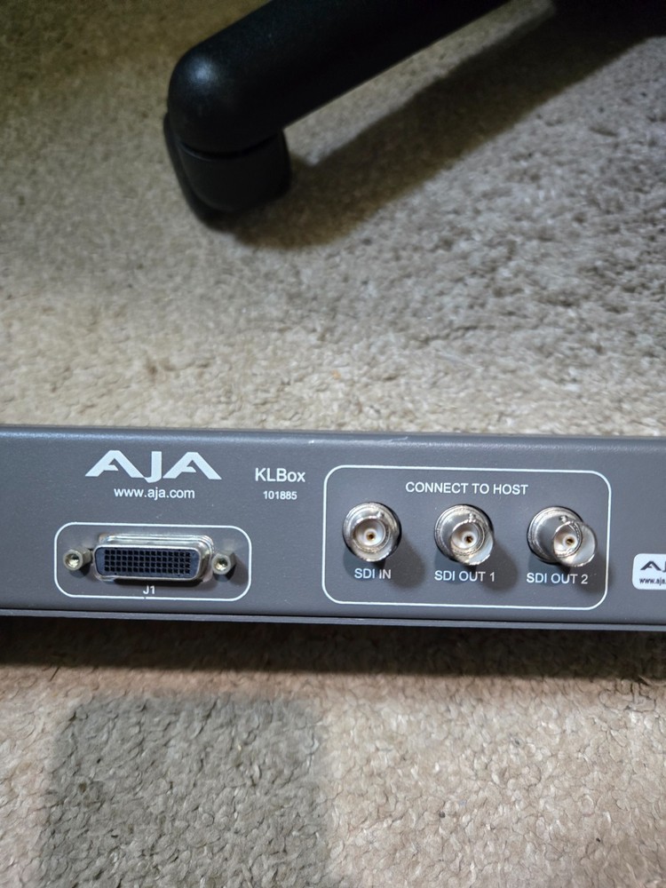 AJA KL Box KLBox 101885 Video Editing External Breakout Box