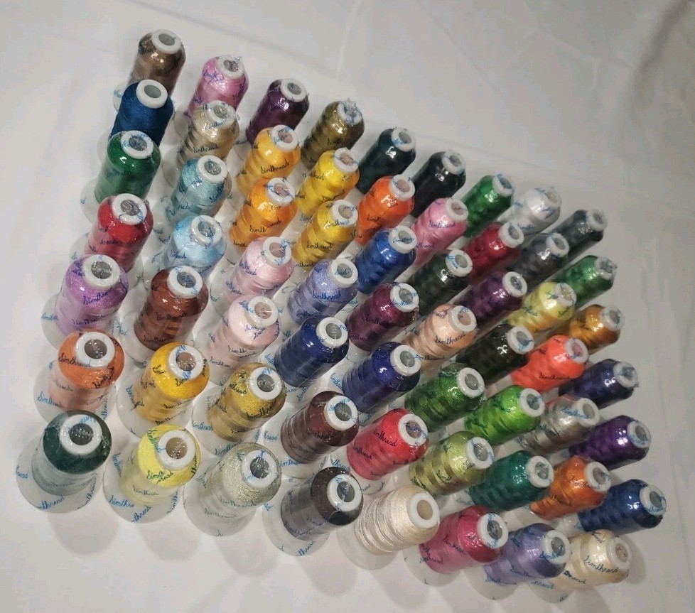 Polyester Embroidery Machine Thread Assorted Colors Mystery Lot