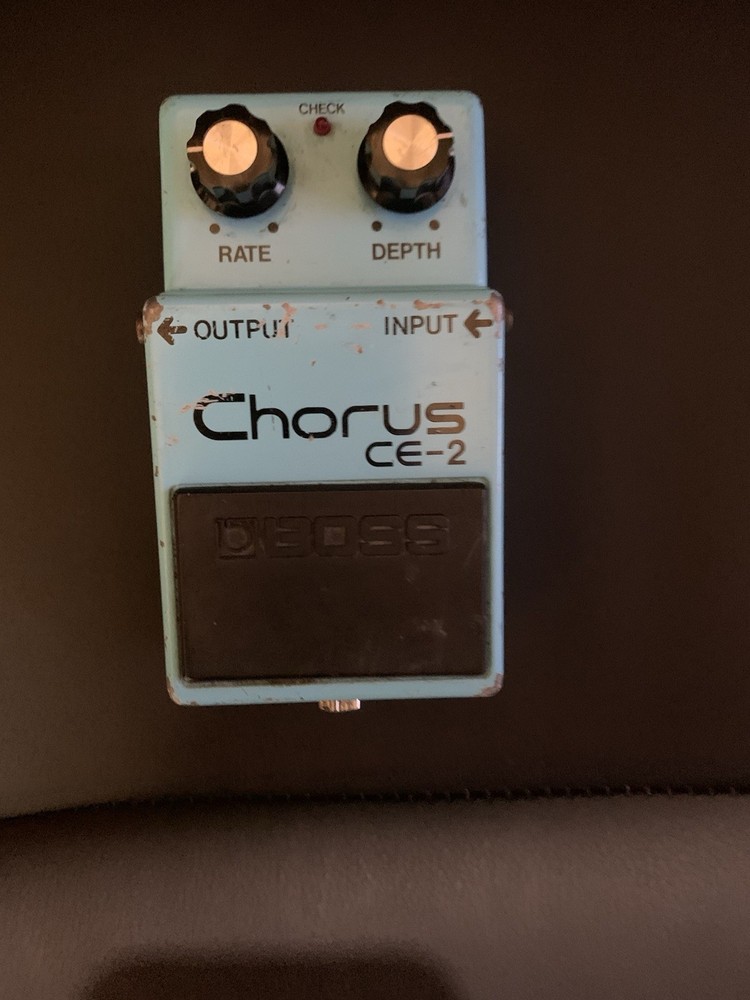 Boss Ce-2 Chorus Silver Screw Original Owner From Early 80’s