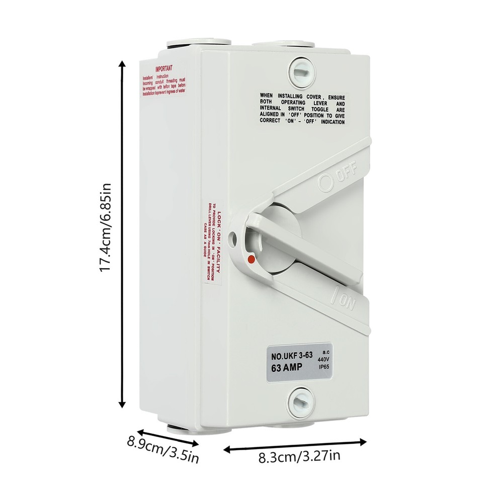 Isolation Switch, Safety Isolation Switch, 3 Pole?Safety Isolation Switch