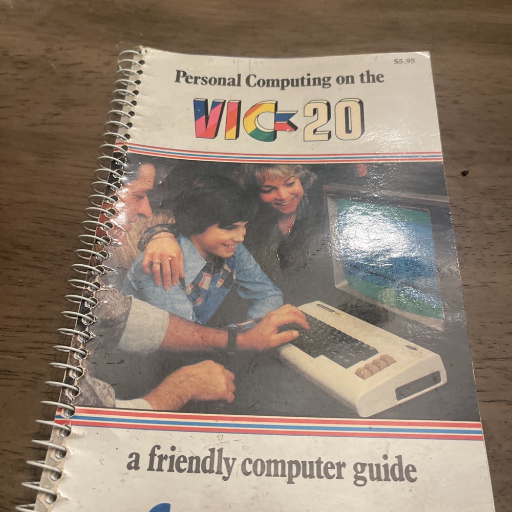 1981 Personal Computing on the Vic 20: A Friendly Computer Guide, Spiral Bound