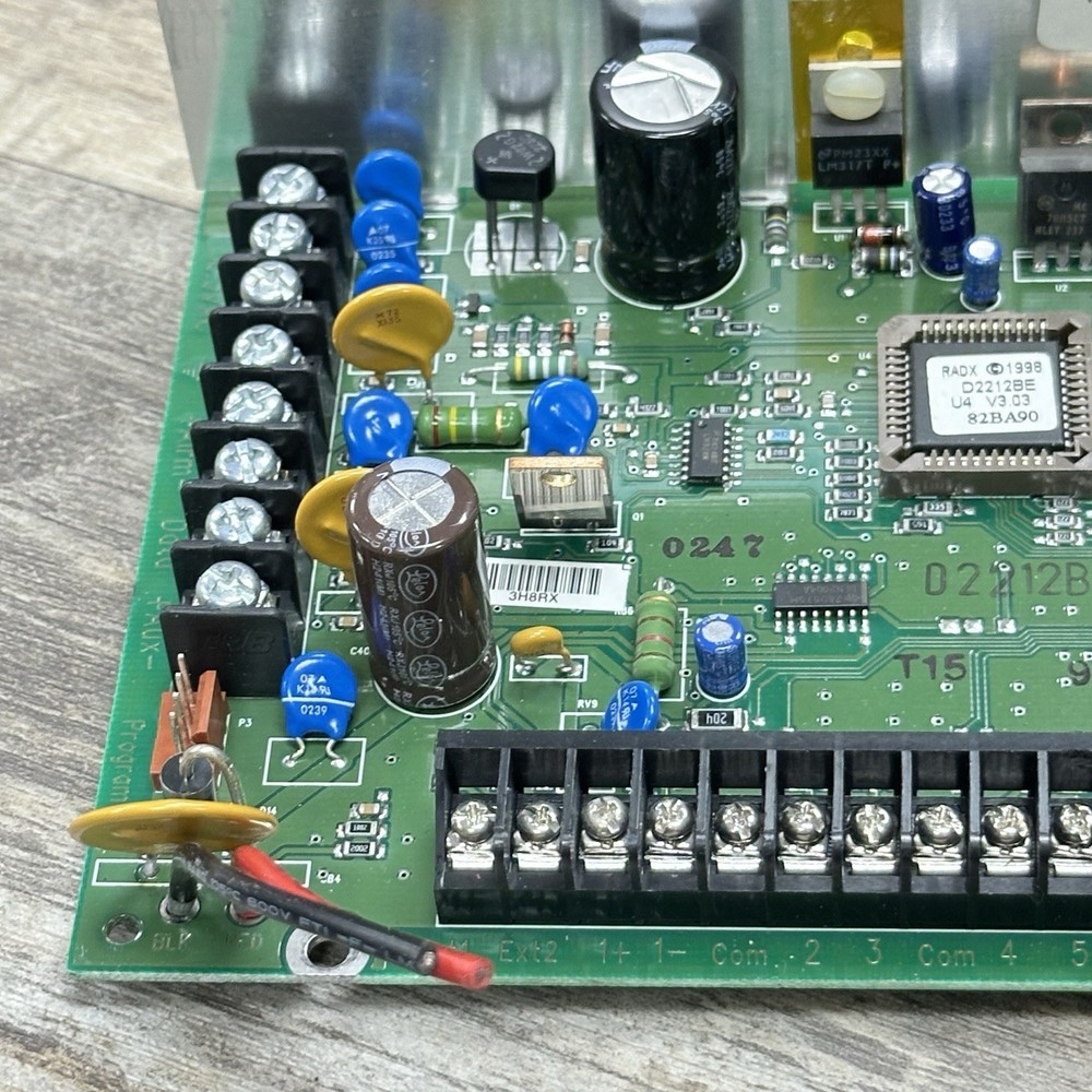 BOSCH RADIONICS D2212BE Security Alarm Panel Board - Working Pull